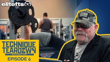 Technique Teardown with Dave Tate: Episode 6 | elitefts.com