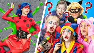 Ladybug&#39;ı Kim Öldürdü? Harley Quinn vs Hello Kitty vs Vampir