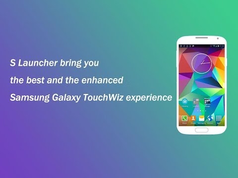 S Launcher Prime Galaxy S5 Launcher Full Android Apk DOWNLOAD