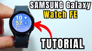 SAMSUNG Galaxy Watch FE: How to Change Font Size (Text Size)