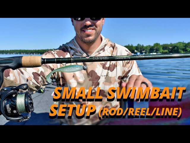 Bob Downey's Small Swimbait Setup (Rod/Reel/Line) 