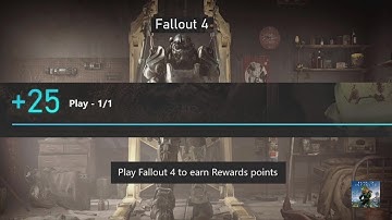 Fallout 4 Weekly Xbox Game Pass Quest Guide - Play Fallout 4 to earn Rewards Points