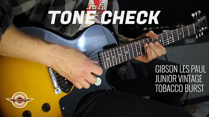 TONE CHECK: Gibson Les Paul Junior Single Cut Guit...