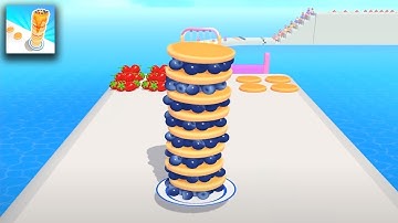 Pancake run 🥞🥪🍰 mobile game all levels walkthrough gameplay android and iOS #8