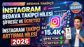 İnstagram Bedava Taki̇pçi̇ Hi̇lesi̇ - Şi̇fresi̇z Ve Ücretsi̇z İnstagram Taki̇pçi̇ Arttirma Hi̇lesi̇ 2026