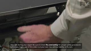 Frigidaire Dishwasher Repair - How to Replace the Kickplate Grille