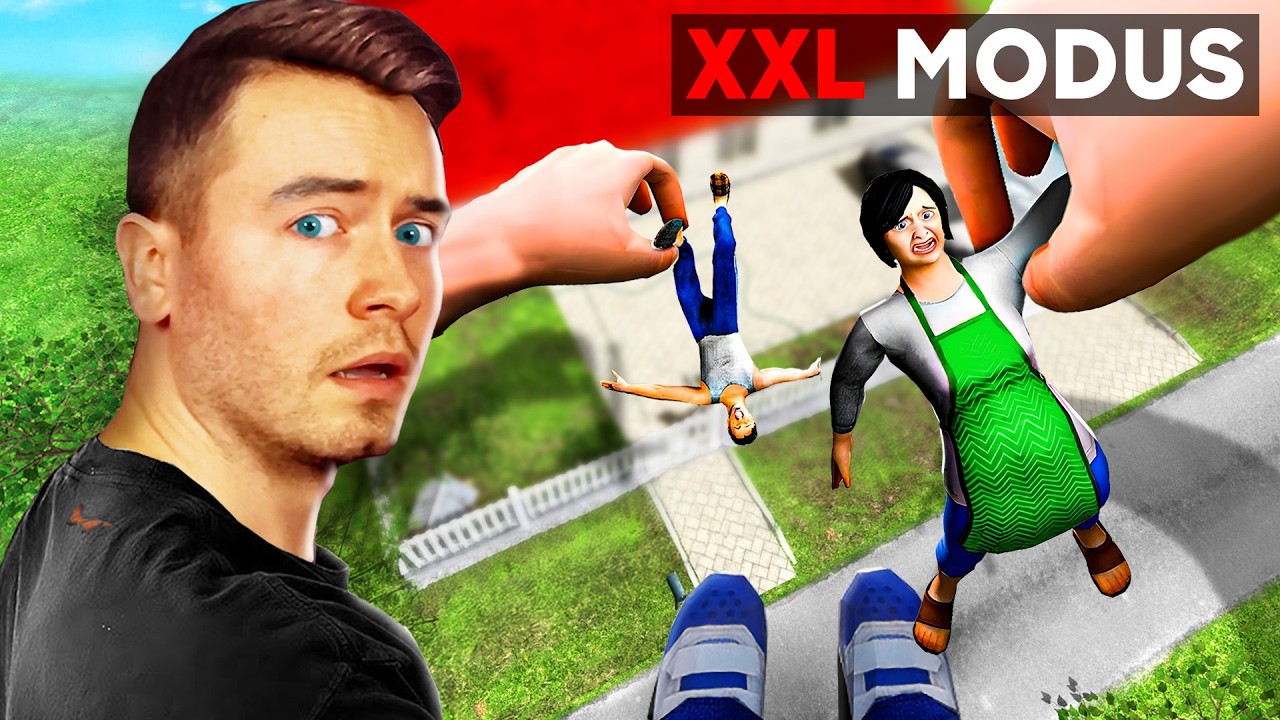 SCHOOLBOY RUNAWAY aber ich bin ein RIESE!!👣😈 (XXL Mod)