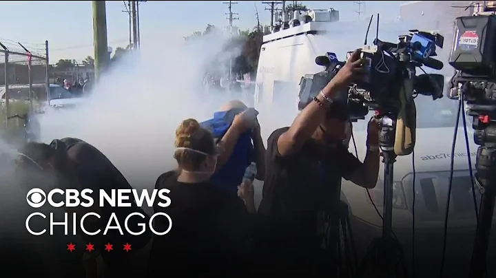 Journalists endure force by agents while covering ICE activity in Broadview