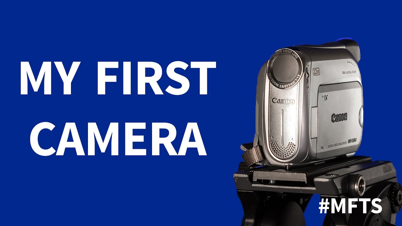My First Camera - The Canon MV890 - YouTube