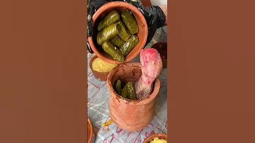 يلا بينا نحضر فخاره الموزه التركي 