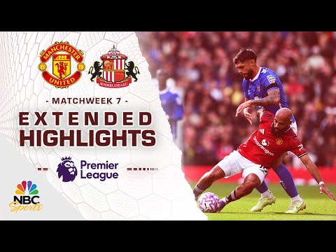 Manchester United v. Sunderland | PREMIER LEAGUE HIGHLIGHTS | 10/4/2025 | NBC Sports