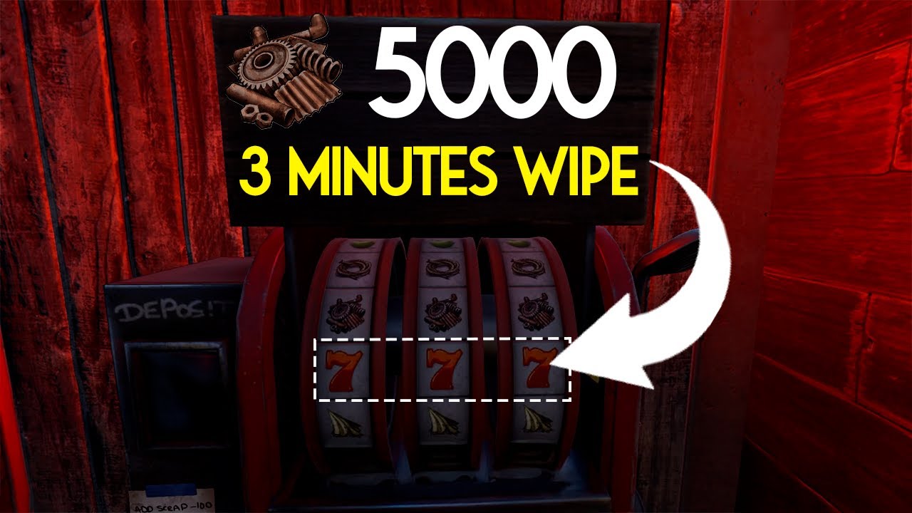 in 3 minutes of wipe I gained 5k scrap in vanilla rust - (0,0001% ...