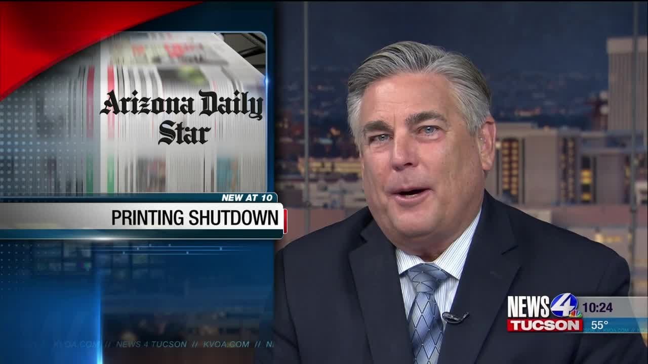 News 4 Tucson >> Arizona Daily Star Closing Printing Press Facility Kvoa Com News 4 Tucson >> Arizona Daily Star Closing Printing Press Facility Kvoa Com