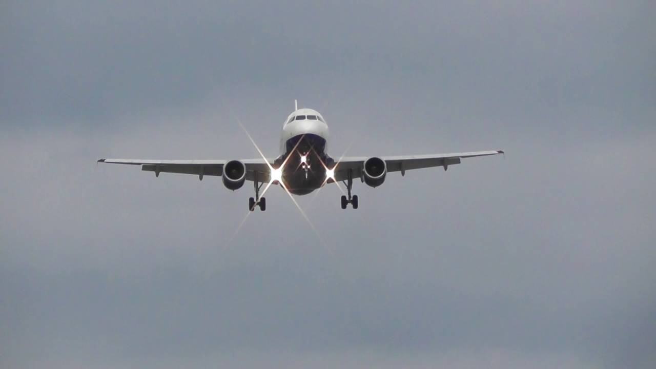 Good British Airways a319 geupl   lands  London Heathrow Airport 26jul16 717p