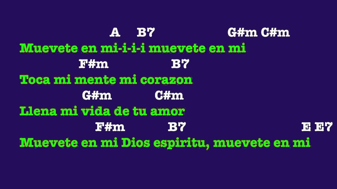 El Espiritu de Dios esta en este lugar - letra y acordes - YouTube