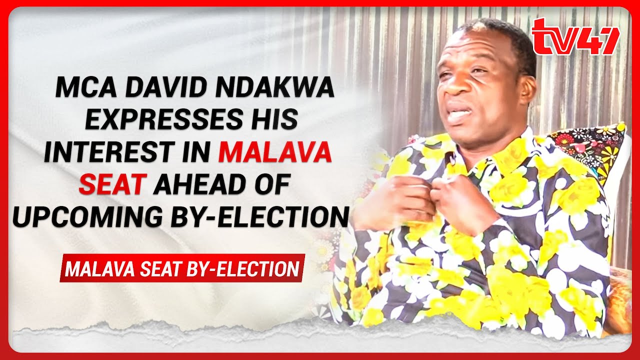 MCA David Ndakwa expresses his interest in Malava seat ahead of upcoming by-election