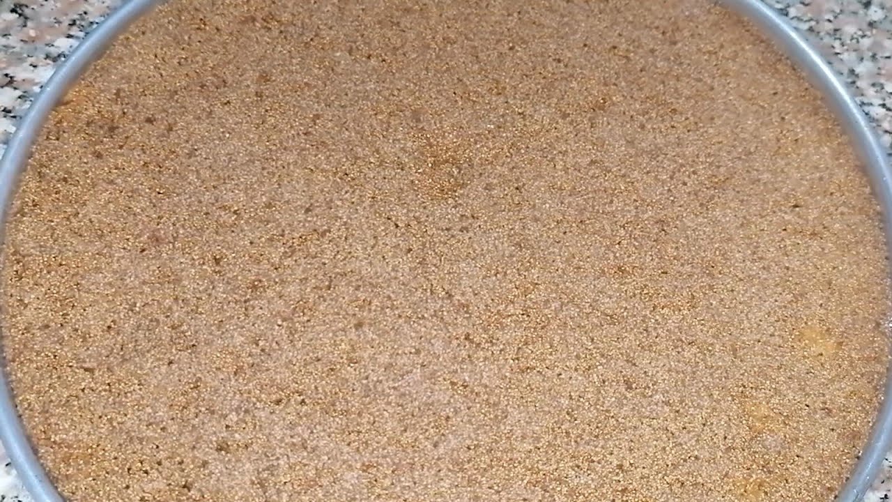 سر البسبوسه المرمله بسبوسه الحلواني بلونها وطعمها وترميلتهامستحيل تنشف منك تاني بالط👌💯👍