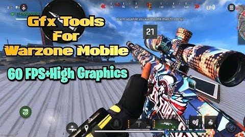 PREMIUM GFX-TOOL FOR WARZONE MOBILE LOW END DEVICES|Unlock Max FPS #warzonemobile