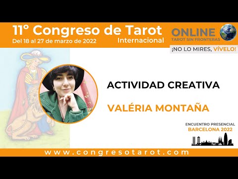 11º Congreso de Tarot Presencial / Valeria Montaña / Actividad creativa
