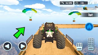 Jogo de Carros de Corrida Desenho (Mega Ramp Monster Truck) screenshot 3