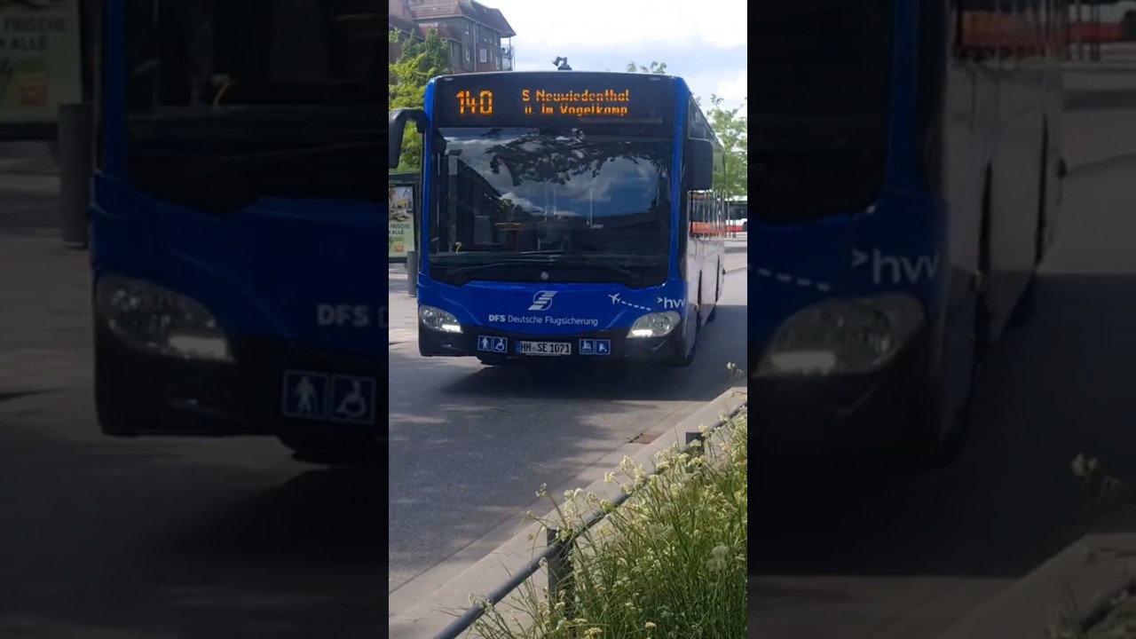 Aufnahmeort: Hamburg Neugraben. 140 nach Neuwiedenthal. Mercedes Citaro C2 (Hochbahn).