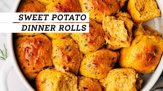 Sweet Potato Dinner Rolls