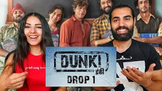 🇮🇳 REACTING TO DUNKI DROP 1 | Shah Rukh Khan | Rajkumar Hirani | Taapsee | Vicky | Boman