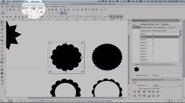 How to Make a Font with Inkscape 0.47