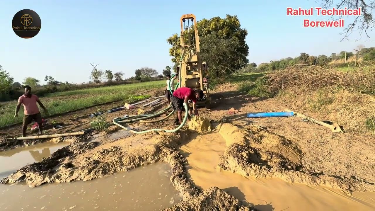 Mini Borewell Machine //बोरवेल मशीन को चलाने का सही तरीका