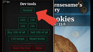 How to get dev tools on Cookie Clicker
