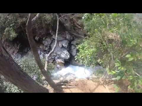 No safe views! |  Bradley Falls | Saluda N.C.