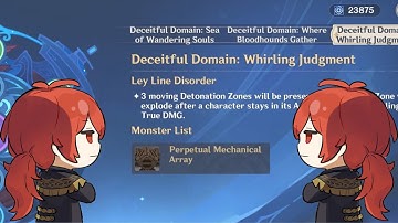 Energy Amplifier Day 3 Expert Mechanical Array almost 8000 points Diluc