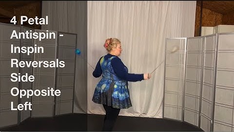 Poi 4 Petal Antispin / Spin Reversal Bottom #Poi #PoiLesson #PoiTutorial #PoiDance  #FlowArts