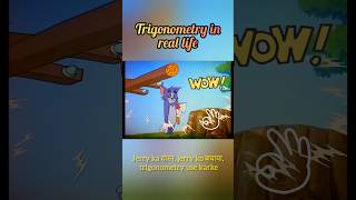 Tom and Jerry With Trigonometry #funny #funnyvideo #fun #memes #viral #shorts