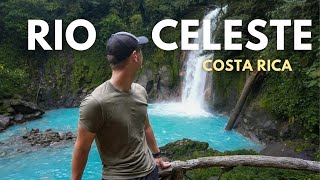 RIO CELESTE | Tenorio Volcano National Park in COSTA RICA (best waterfall)