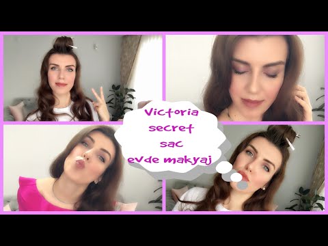 Victoria Secret Saçı🔥Makyaj yapmayı unutmuşum😅Uygun ürünler ile makyaj🔥 Yine Bihter Ziyagil'iz ❤️