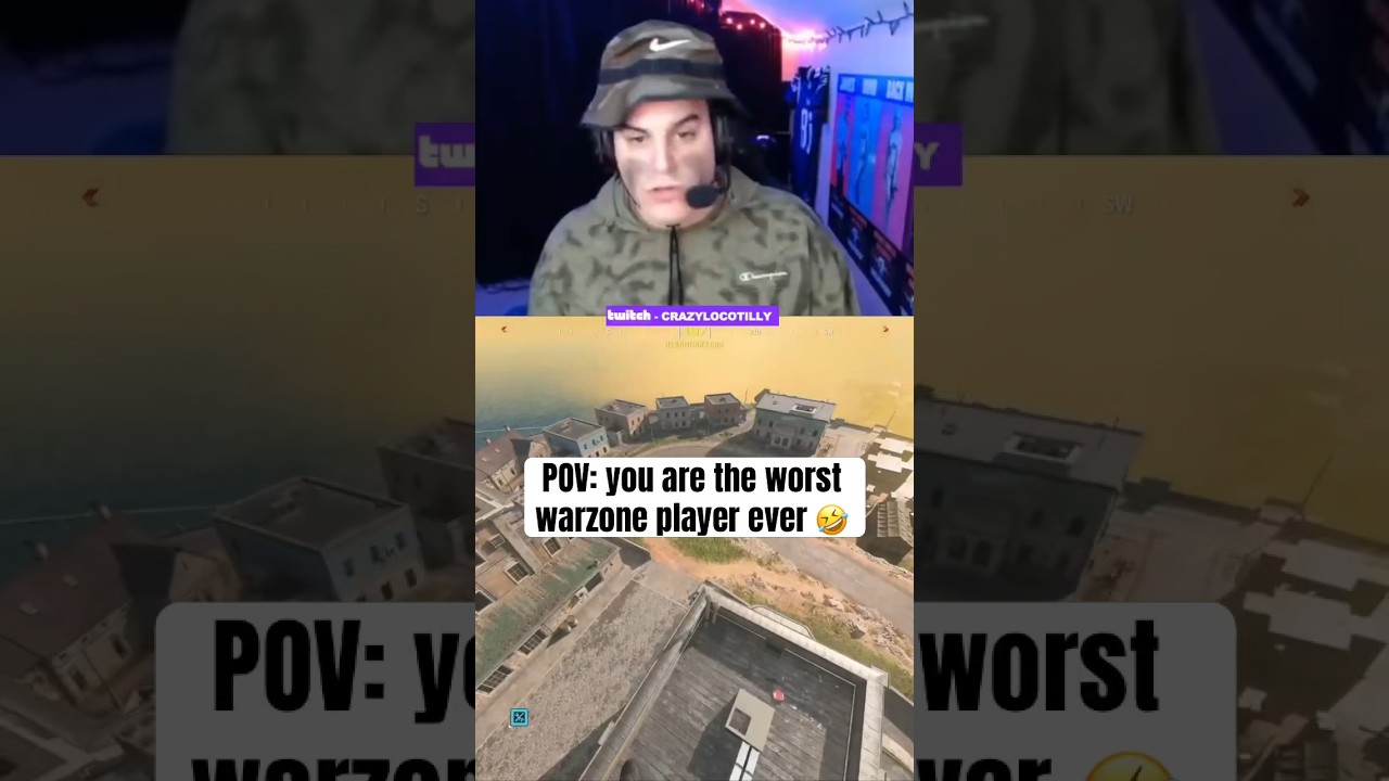 THE WORST WARZONE PLAYER EVER!! 🤣 #gaming #gamingvideos #callofduty #warzone #shorts