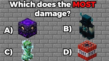 Minecraft Trivia! - How Well Do YOU Know Minecraft?