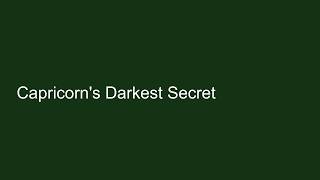 Capricorn Daily Horoscope Today — IMPORTANT MESSAGE (long_biggest_money_mistake)