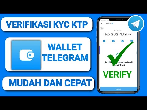 CARA VERIFIKASI KYC WALLET TELEGRAM TERBARU 2024 MUDAH DAN GAMPANG LANGSUNG DITERIMA