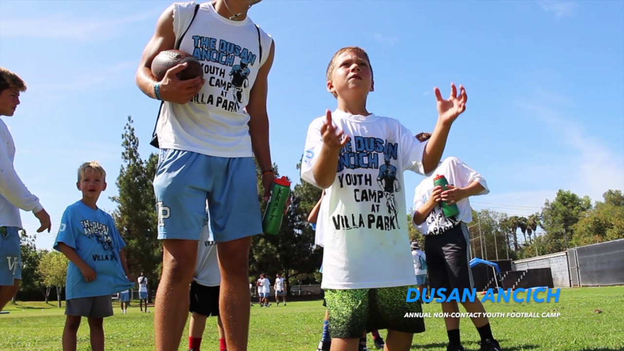 🏈 PUNT RETURN STATION WITH COACH DORSEY @DUSAN ANCICH ANNUAL NON-CONTACT YOUTH FOOTBALL CAMP 2018