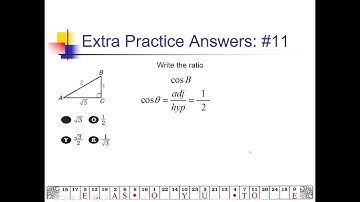 Right Triangle Trigonometry: Problem Set #6