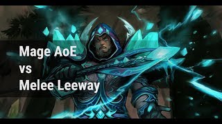 Classic WoW Beta: Mage AoE vs Melee Leeway