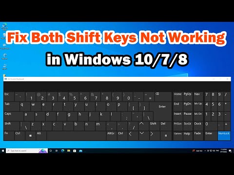How to Fix Both Shift Keys Not Working Windows 1078 Shift Keys Not Working