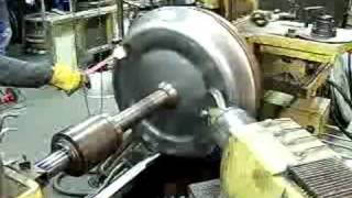 Metal Spinning - Tank End Spinning