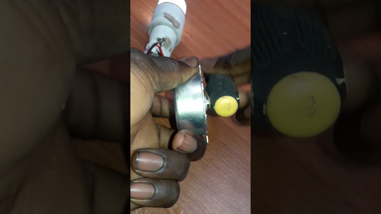 Simple Ac Generator using Synchronous motor 120v. ac