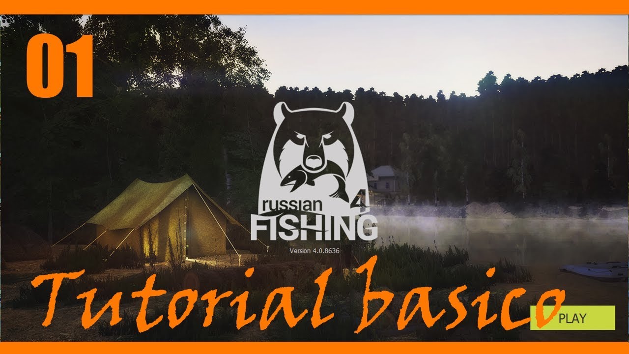 russian FISHING 4 - tutorial basico para iniciantes 01 - pt BR 🎣