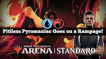 Pitiless Pyromaniac Goes on a Rampage! | Izzet Lessons | Standard | Mythic Rank | MTG Arena