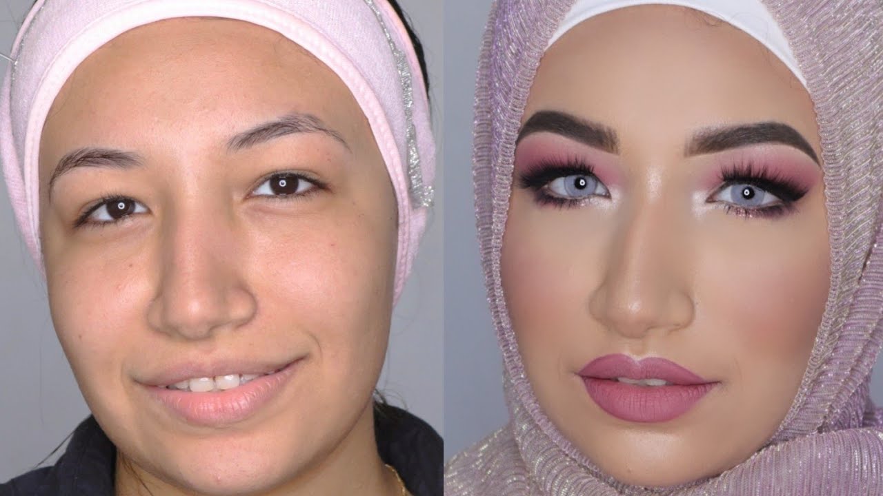 مكياج العيون المبطنه الضيقه ( اليابانيه )