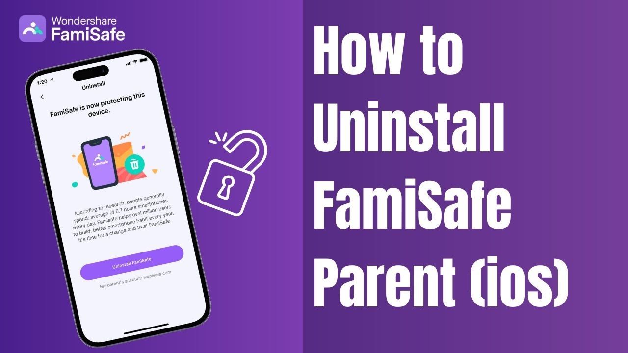 How to Uninstall FamiSafe From Parent iOS Devices